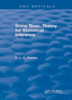 Some Basic Theory For Statistical Inference