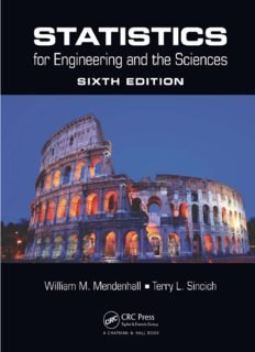 Statistics For Engineering And The Sciences