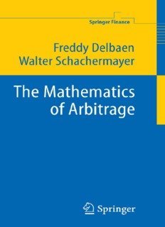 The Mathematics Of Arbitrage